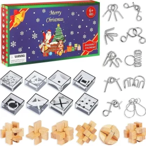 Adventskalender 2024 für Kinder Knobelspiele