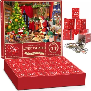 Adventskalender 2024 Weihnachts Jigsaw Puzzle 70x50cm 1008