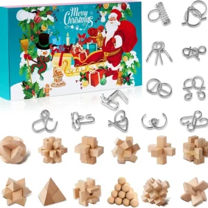 Adventskalender Knobelspiele 2024 für Kinder und