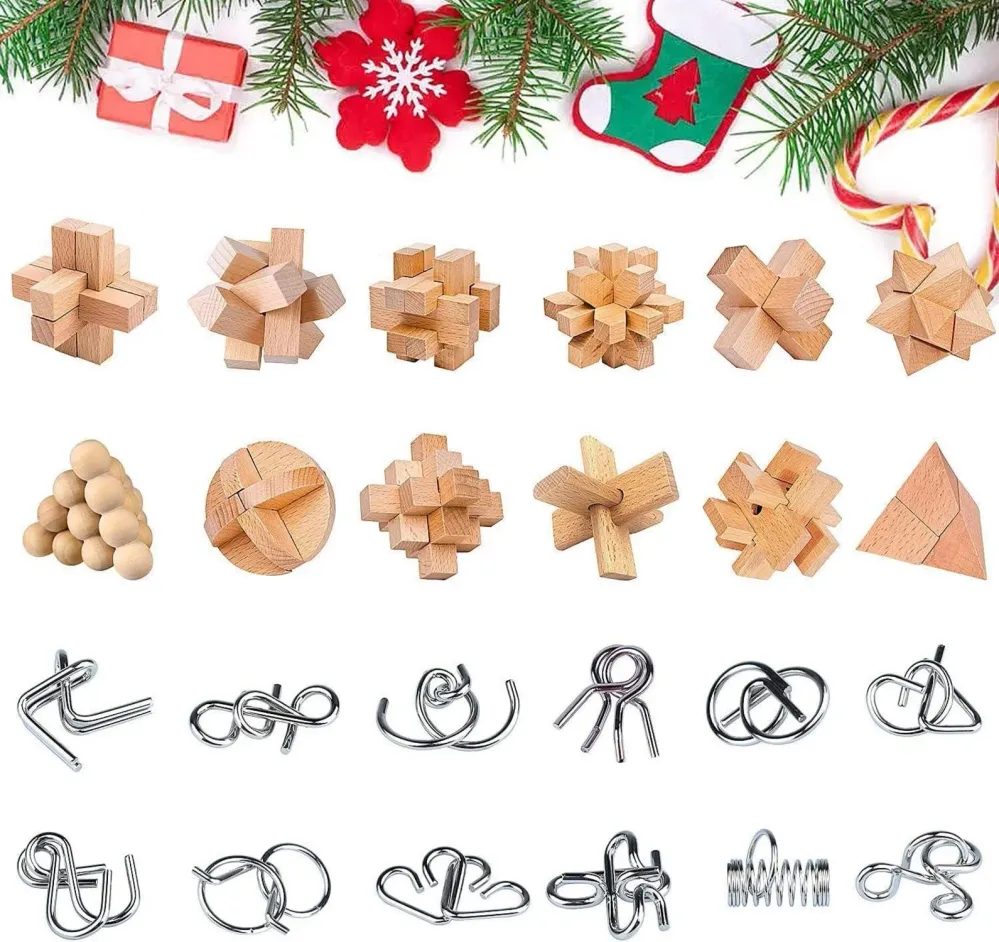 Adventskalender Knobelspiele 2024 für Kinder und