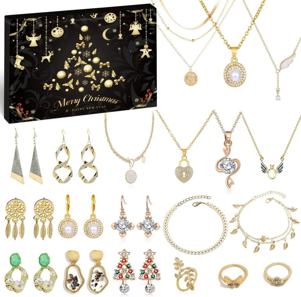 Adventskalender Schmuck Frauen Mädchen 2024
