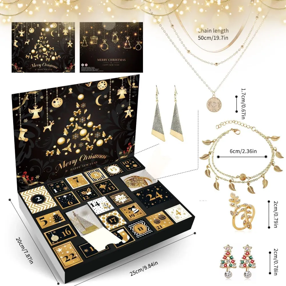 Adventskalender Schmuck Frauen Mädchen 2024