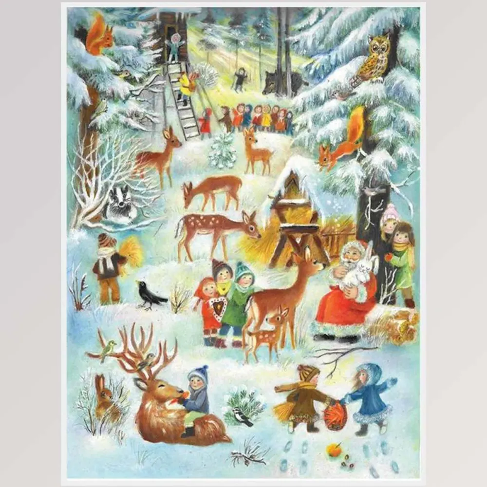 Adventskalender "Weihnachten im Wald"