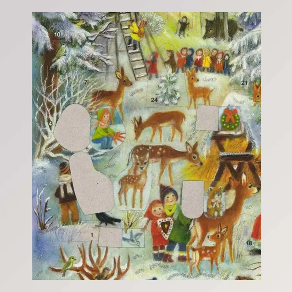 Adventskalender "Weihnachten im Wald"