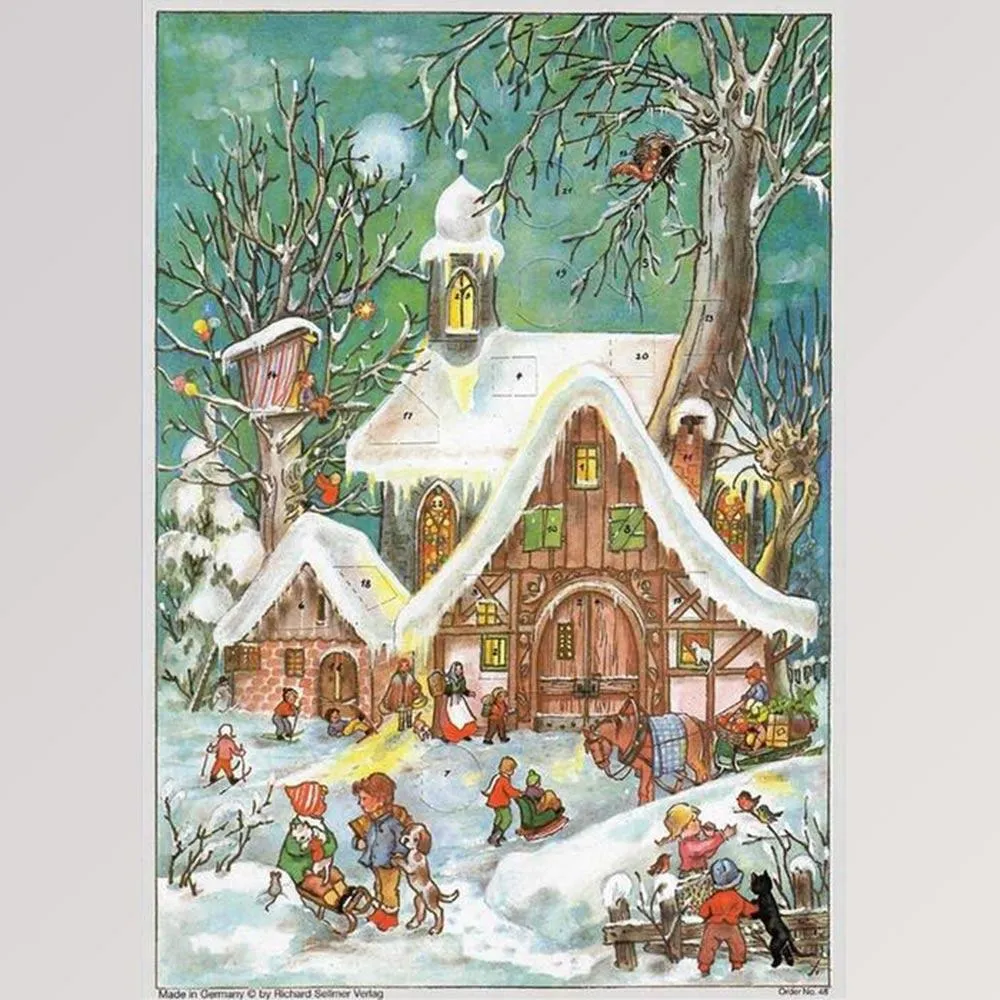 Adventskalender "Winterliches Treiben"