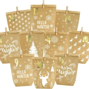 Adventskalender zum Befüllen 24 Weihnachtskalender