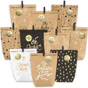 Adventskalender zum Befüllen 24 Weihnachtskalender Geschenk