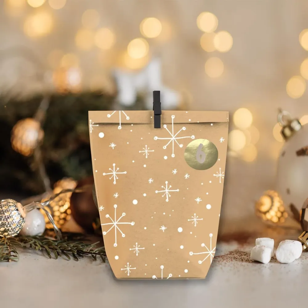 Adventskalender zum Befüllen 24 Weihnachtskalender Geschenk