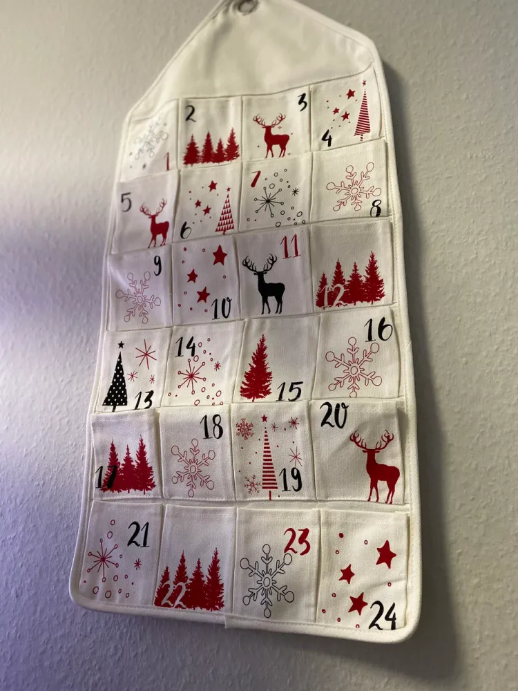 Adventskalender zum Hängen