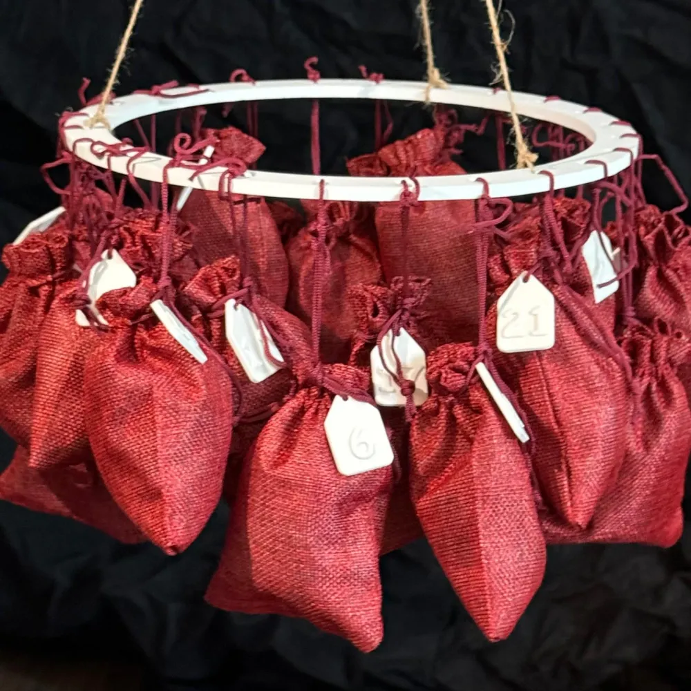 Adventskalender-Anhänger Häuschenform - Silikon Gießform