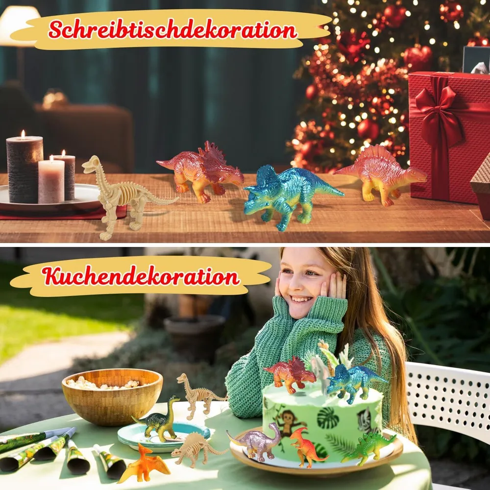 Dinosaurier Adventskalender 2024 für Kinder ab 3 Jahren: 24