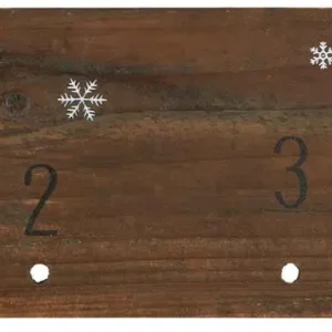 Ib Laursen - Holzschild Adventskalender 1-4