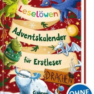 Leselöwen-Adventskalender für Erstleser - Drachen