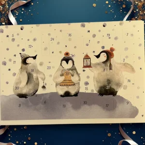 Postkarte Adventskalender