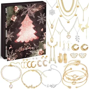 Schmuck Adventskalender Frauen 2024 - Armband Halskette