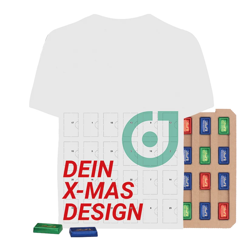 Täfelchen Adventskalender Trikot ECO Lindt