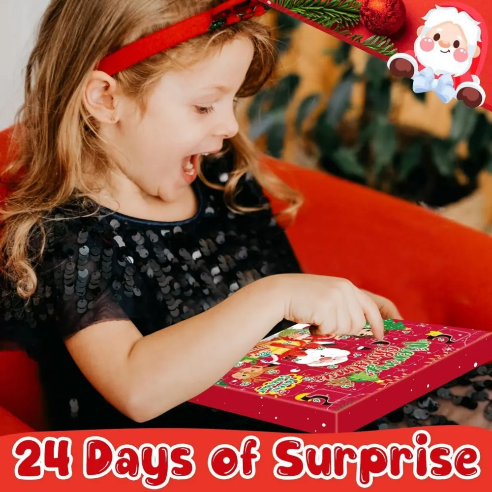 ZMLM Adventskalender 2024 Mädchen: Bastelset mit 24