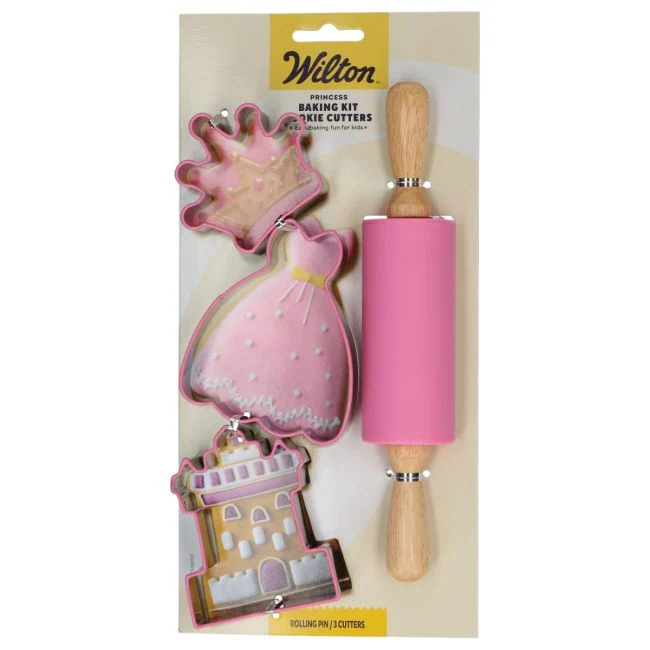Ausstechformen- und Teigroller-Set - Prinzessin