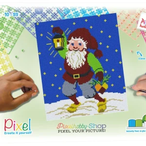 Pixelhobby Klassik Set - Wichtel mit Lampe
