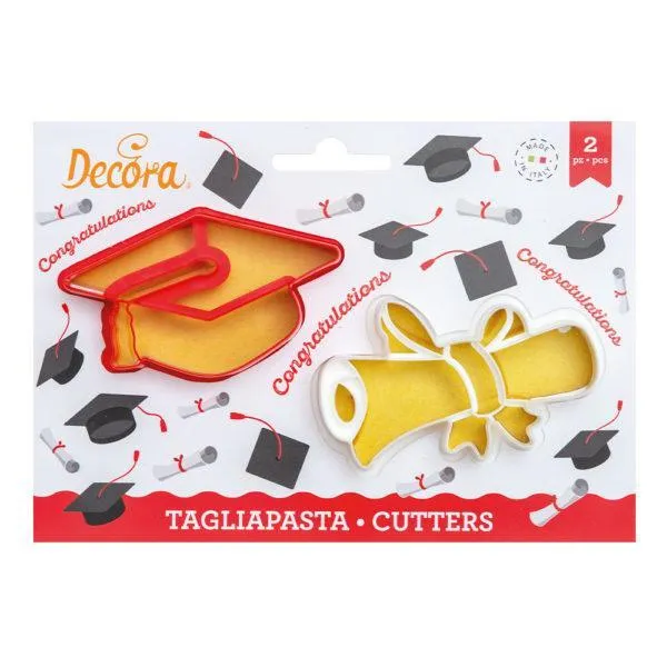 Set/2 Ausstechformen - Diplomiert