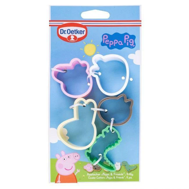 Set/5 Ausstechformen Peppa Wutz