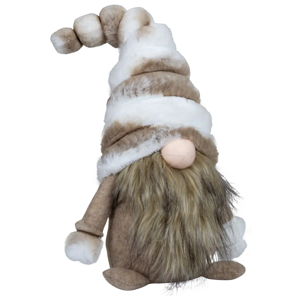 Wichtel - Eskimo - mit Plüschmütze - ca 40 cm