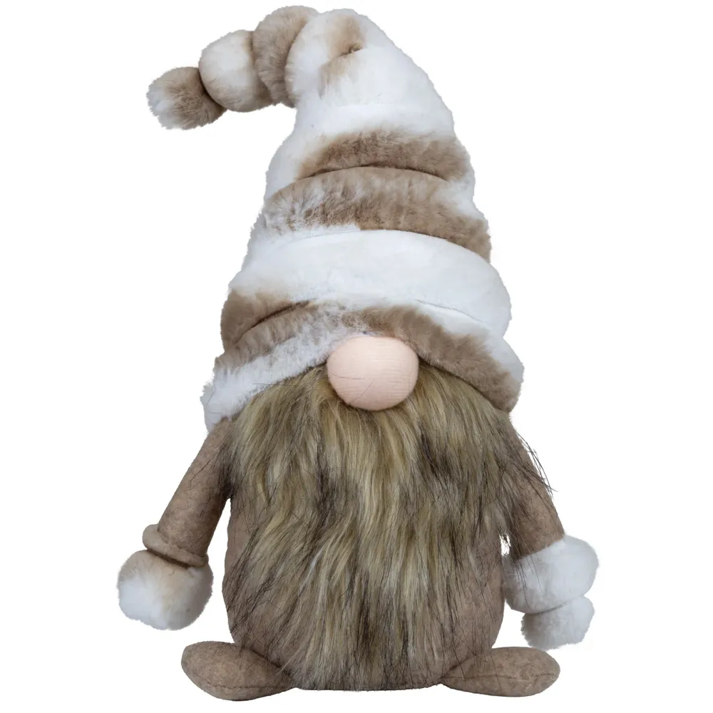 Wichtel - Eskimo - mit Plüschmütze - ca 40 cm