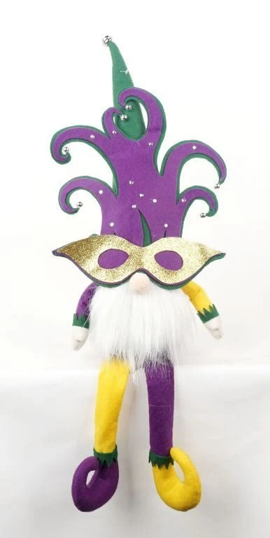 Wichtel - Karneval - Schlenkerbeine - lila - 59 cm
