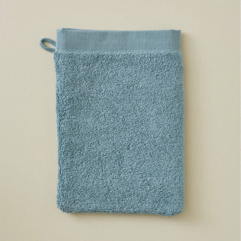 Sylvie Thiriez | Waschlappen aus Frottee Blau