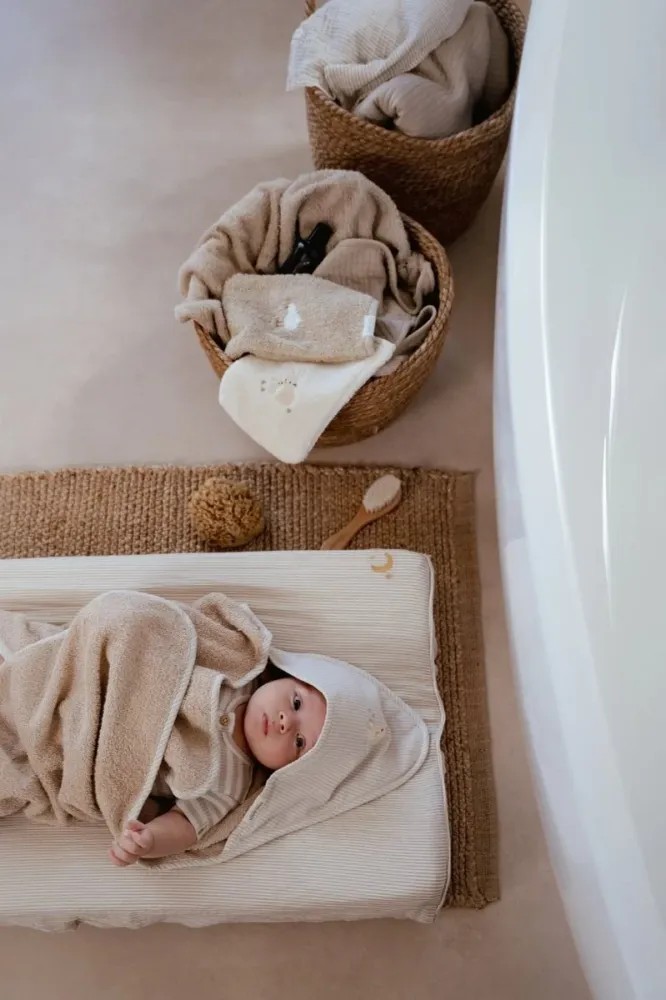 Little Dutch Waschlappen Baby Bunny gesticktes Set