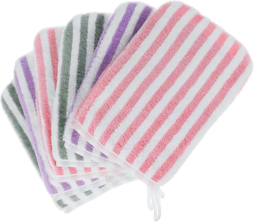 Waschlappen Set Coral Fleece 13x20cm 3 Farben PHOGARY