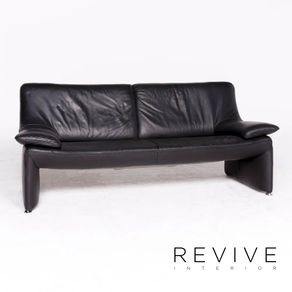 Laauser Flair Designer Leder Sofa Sessel Garnitur Echtleder Zweisitzer Dreisitzer Couch #8762