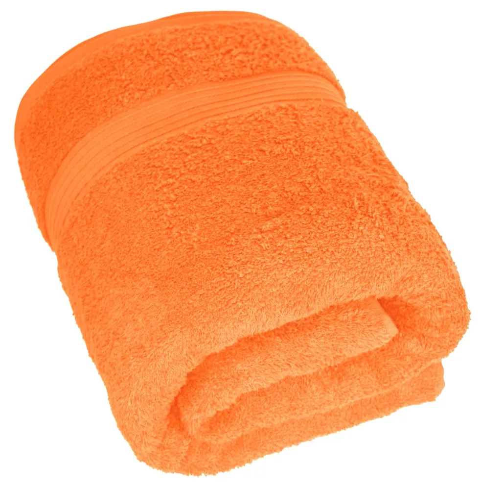 Badetuch 100x150 cm Orange - Blutorange