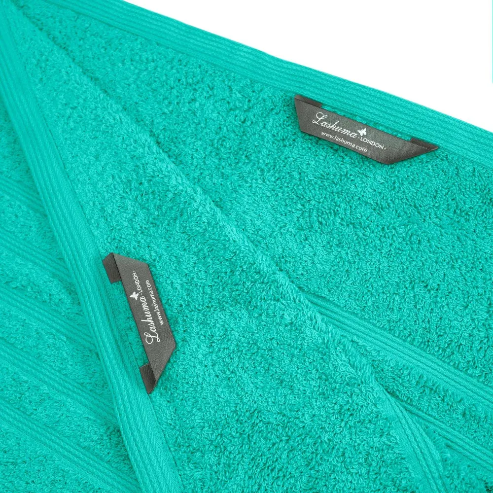 Badetuch groß 100x200 cm Türkis - Meer