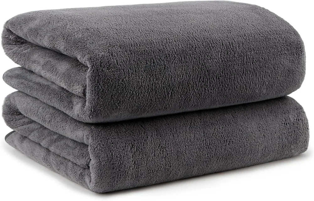 Badetuch-Set 2 Stück Hochsaugfähige Mikrofaser Handtücher