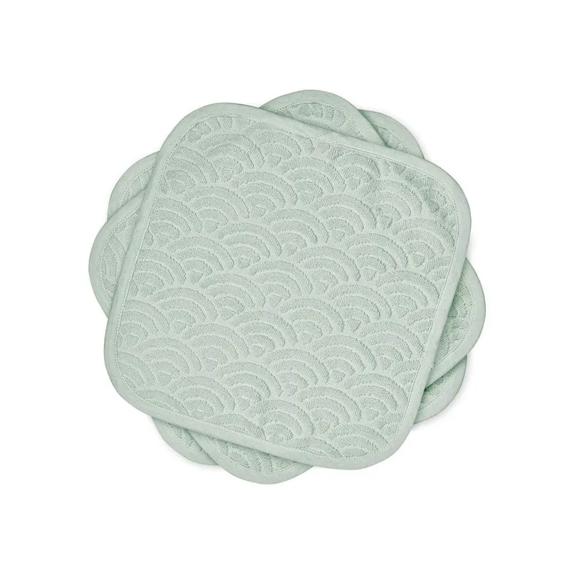 Cam Cam Copenhagen 3er Set Waschlappen Dusty Green