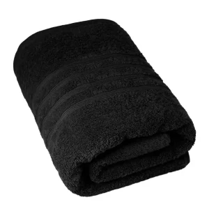 Duschhandtuch 70x140 cm Schwarz