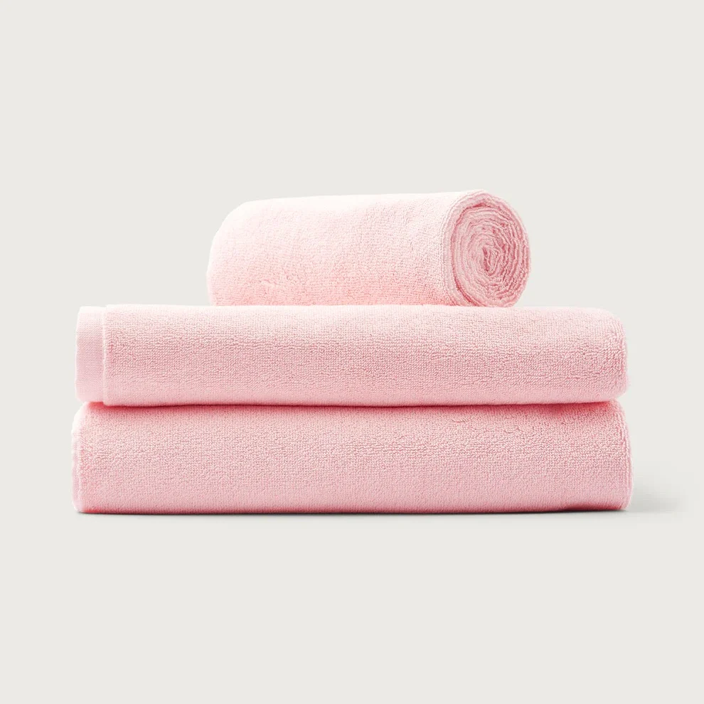 Handtuch „Naram Blush 50×80 cm“ | Flauschig & farbig | BONGUSTA