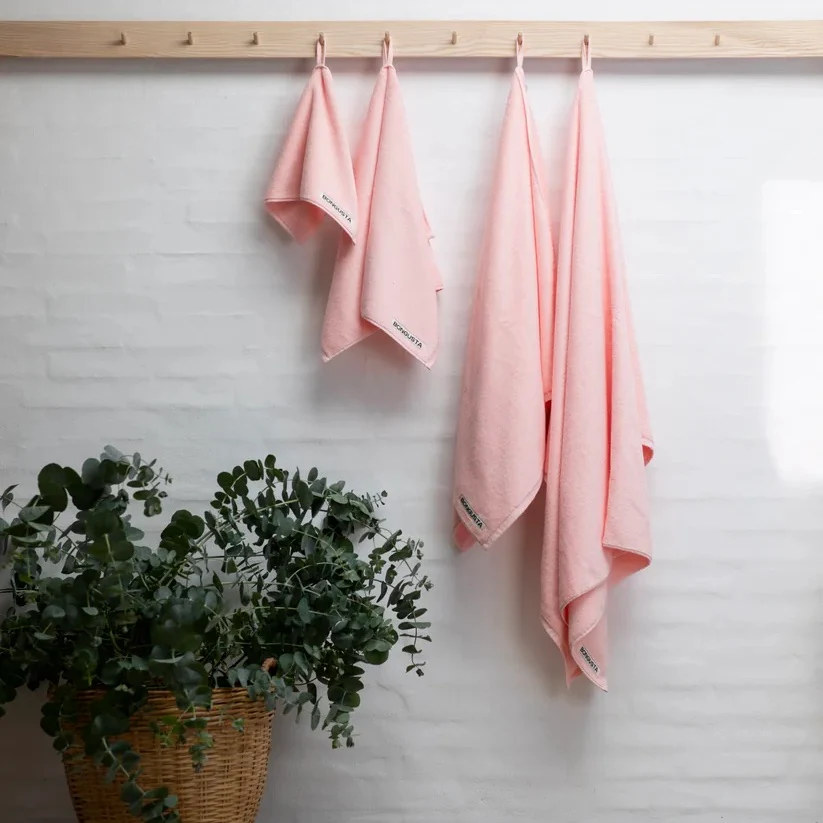 Handtuch „Naram Blush 50×80 cm“ | Flauschig & farbig | BONGUSTA