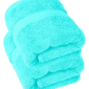 Handtuch Set 50x100 cm 2 Stück Türkis