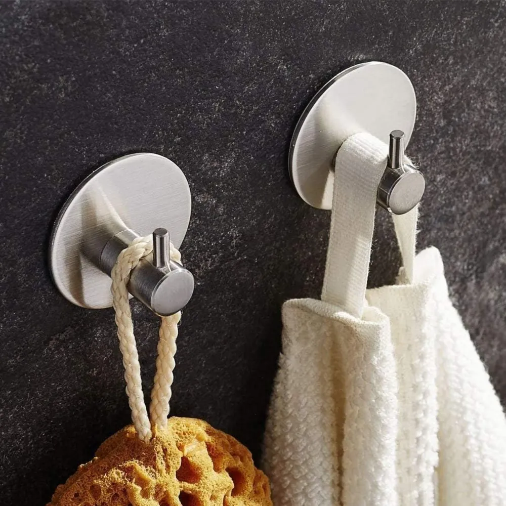 Aikzik Edelstahl Klebehaken Handtuchhalter