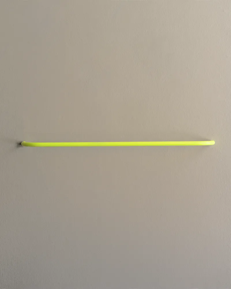 handtuchhalter 02/ towel rail 02 neon gelb