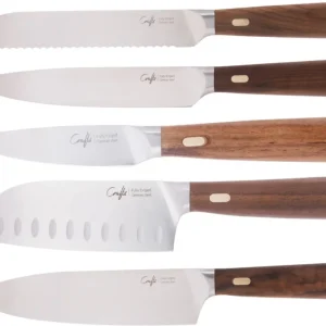 Cosy & Trendy Messerset Couteaux & Co 5-teilig (Kochmesser, Brotmesser, Santokumesser, Fleischmesser, Schälmesser)