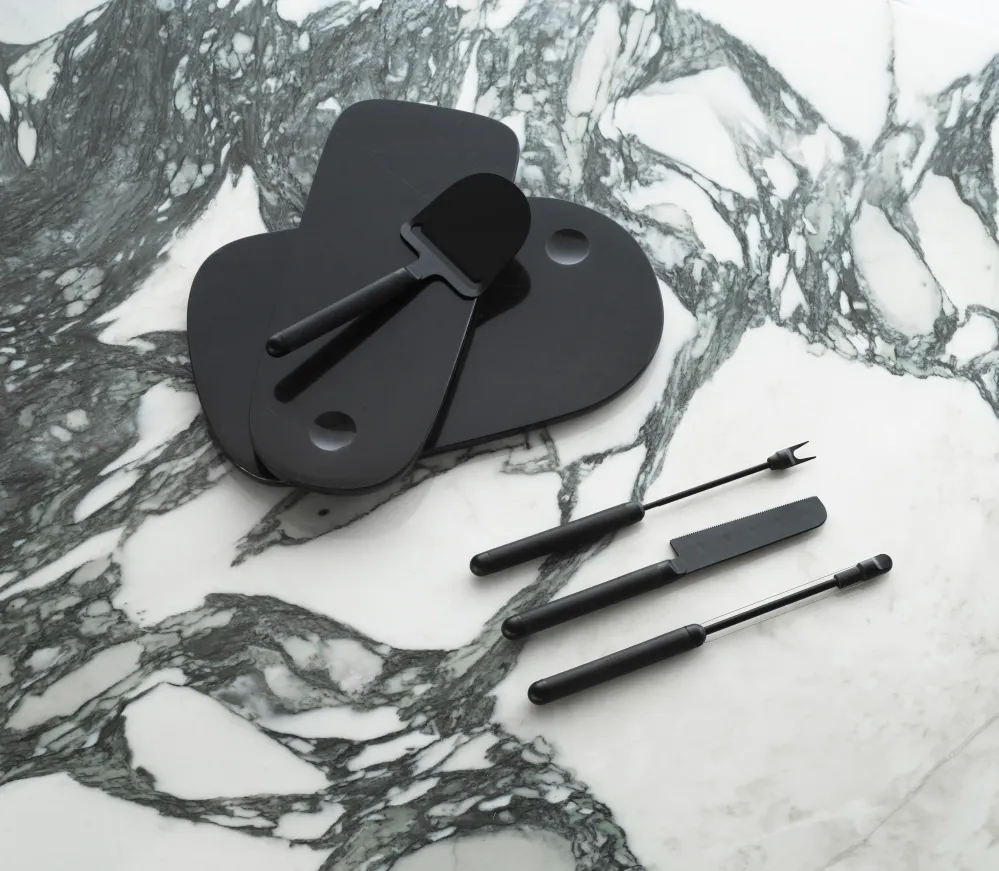Käseheber PEBBLE schwarz