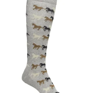 Running Horse Kinderreitsocken Pebble Grey 35-39