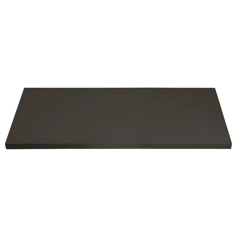 Schneidebrett aus schwarzem synthetischem Polyethylen - 100 x 40 x 2 cm K10B