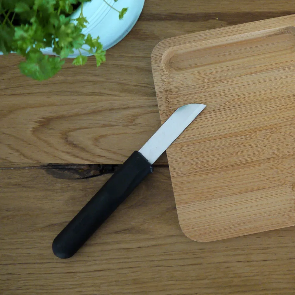 Schneidebrett mit Gravur und Messer - Heldin der Küche
