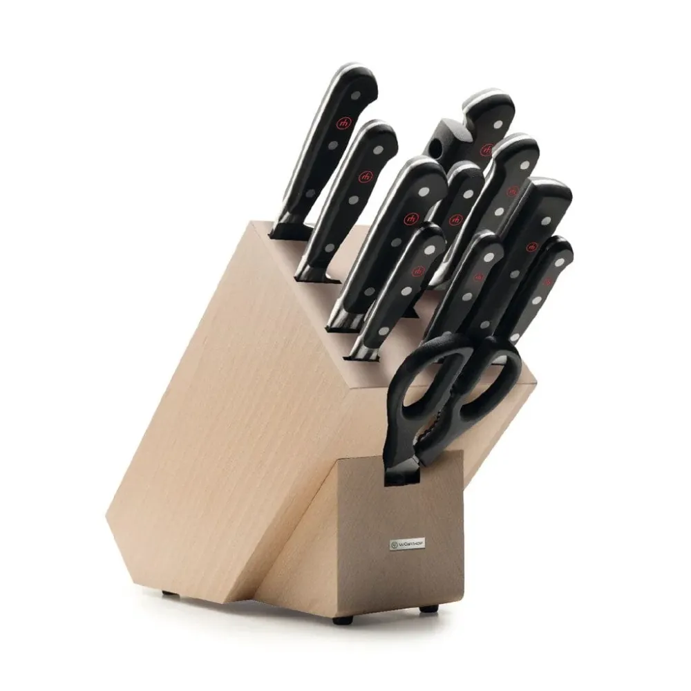 Wüsthof - Classic Messerset 12-teilig mit Block