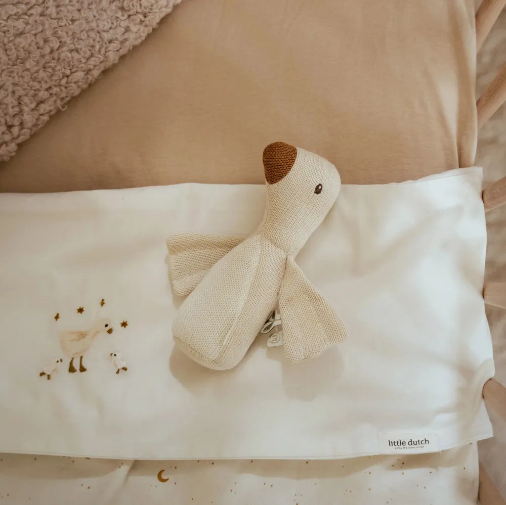 Bettlaken - Weiß - Newborn Naturals - Kleine Gans