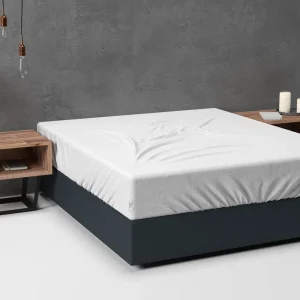 Flanel Basic Spannbettlaken Weiss 140 x 200 cm